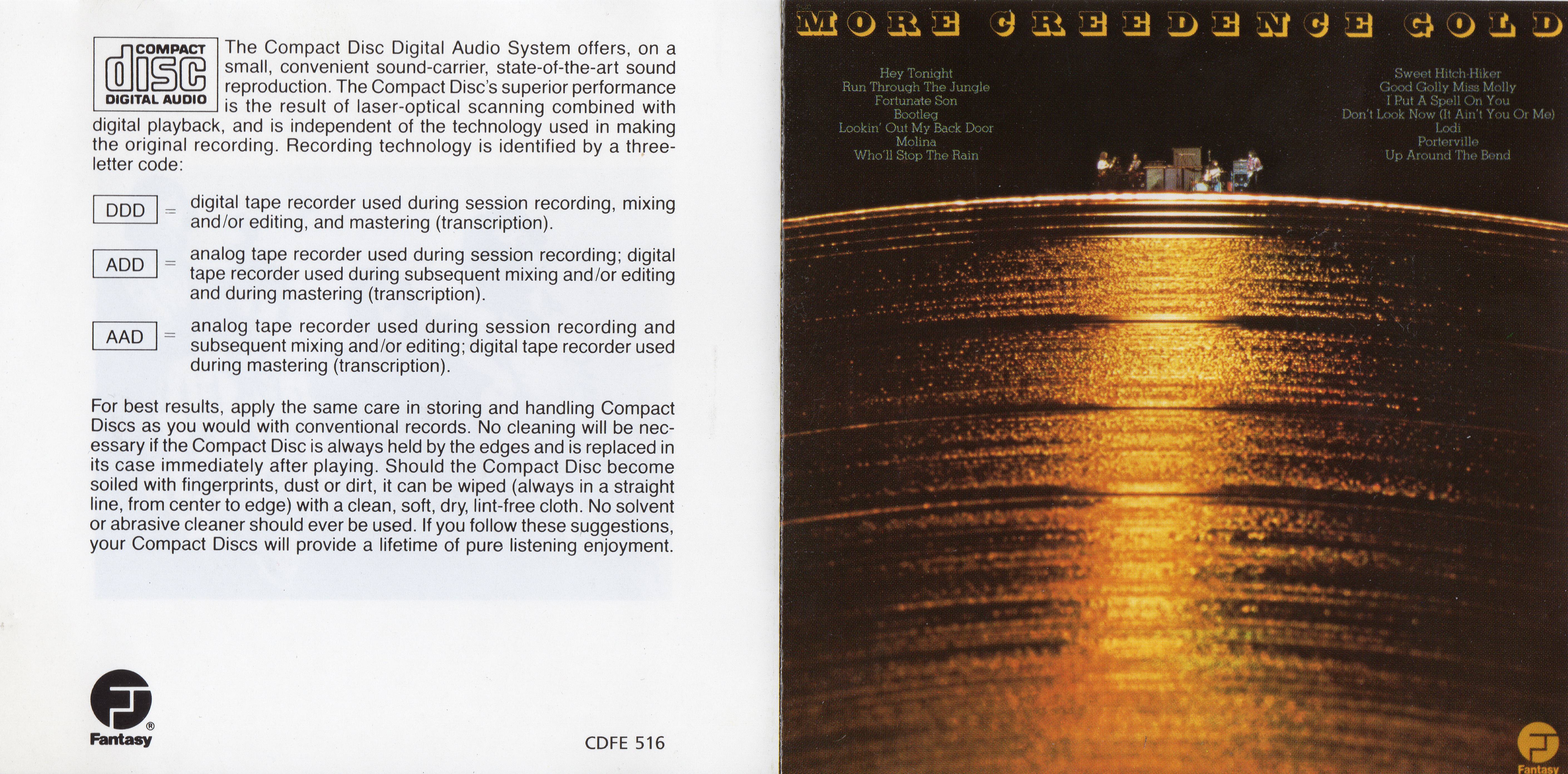 Creedence Clearwater Revival More Creedence Gold [vkandin Uk]